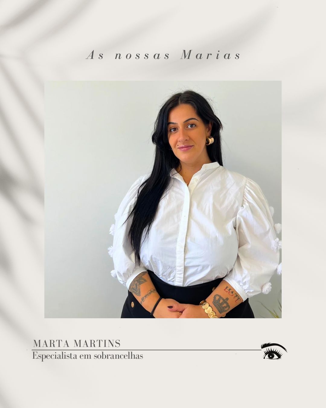 Marta Martins — Especialista em Sobrancelhas na As Marias